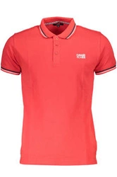 CAVALLI CLASS POLO KRÓTKIE RĘKAWY MĘSKIE CZERWONE