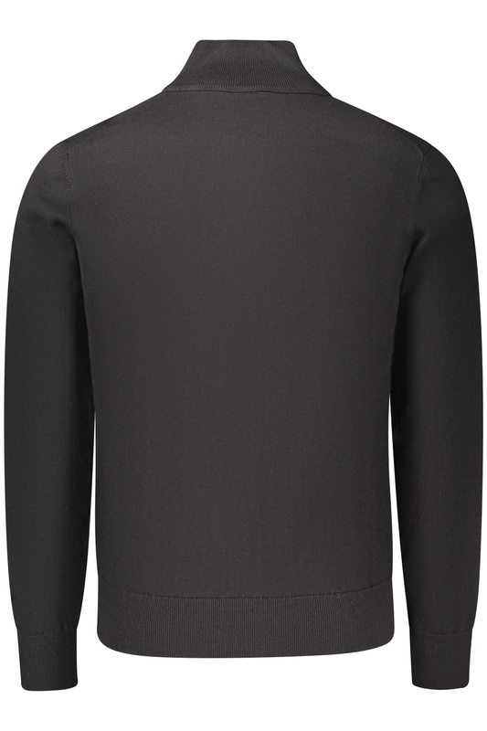 Czarny sweter męski BOSS 50543692KANOZIPS