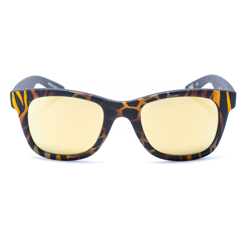 Okulary ITALIA INDEPENDENT 0090-ZEF-044. Okulary przeciwsłoneczne, Kolor pomarańczowy. Unisex.