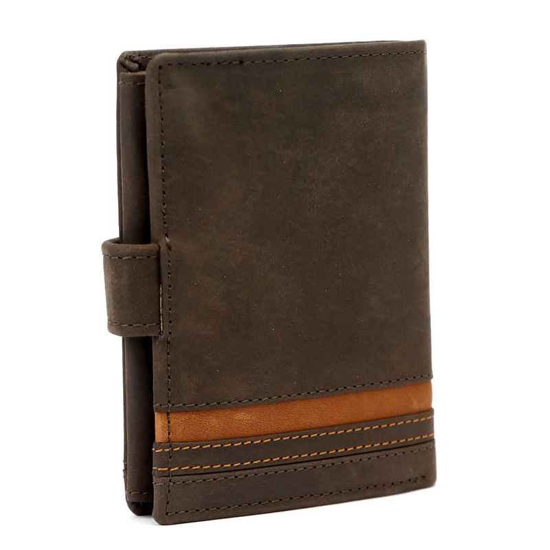 Skórzany męski portfel Nordee HVAL N4L