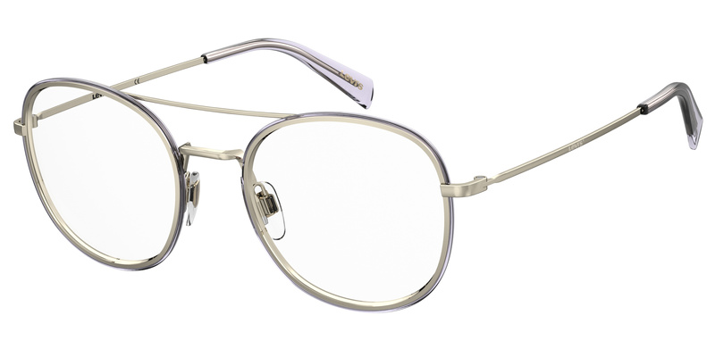 Okulary LEVI'S LV-1025-789. Okulary, Kolor liliowy. Unisex.