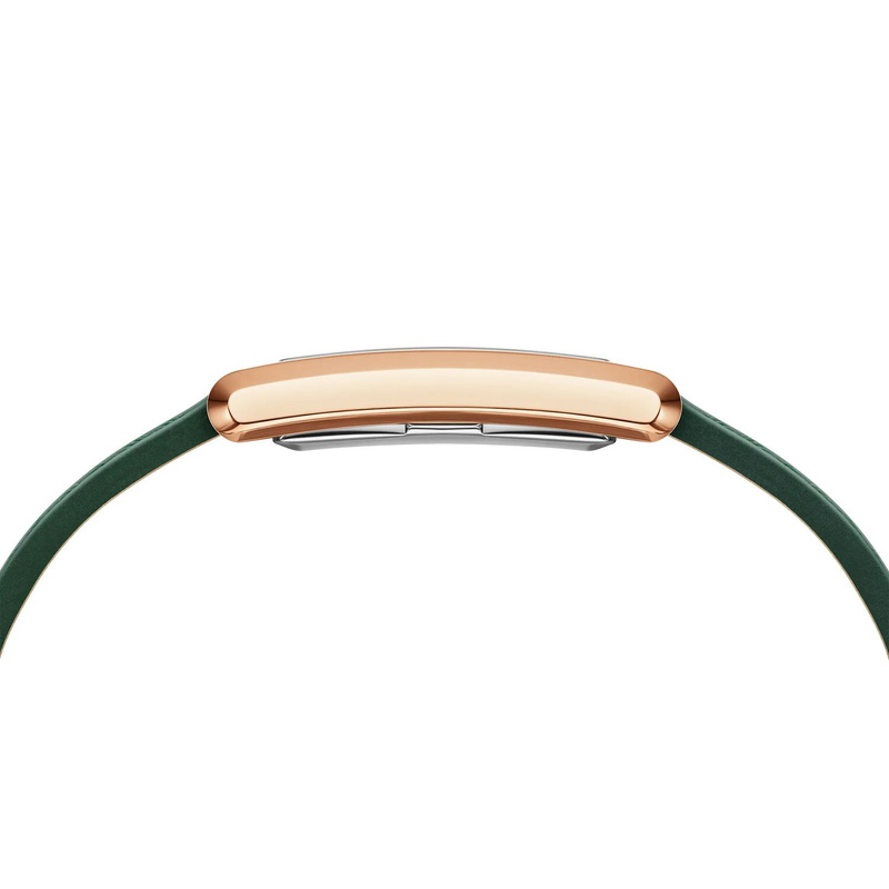 ZEGAREK DAMSKI DANIEL WELLINGTON Bound Crocodile Emerald Rose Gold 22mm DW00100694 + BOX