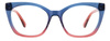 Okulary KATE SPADE LELIA-8RUF217. Okulary, Kolor niebieski. Kobieta.