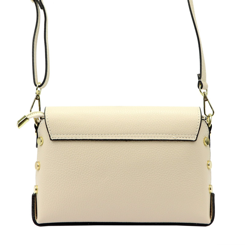 Luka damska listonoszka torebka przez ramię skóra naturalna stylowa