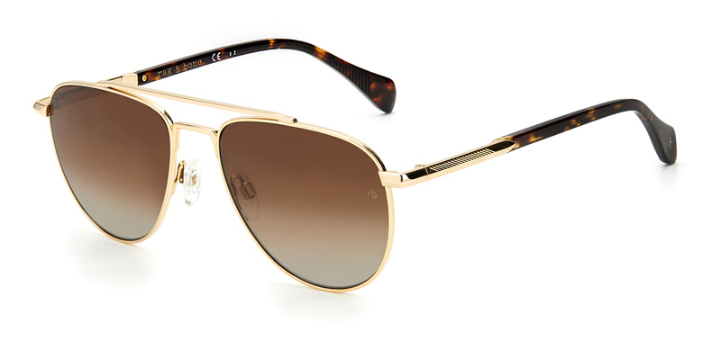 Okulary RAG&BONE RNB1044GS3YG5. Okulary przeciwsłoneczne, Kolor żółty. Kobieta.