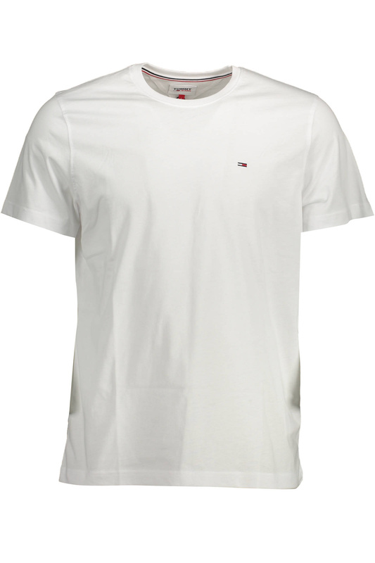 BIAŁY T-SHIRT MĘSKI Z KRÓTKIM RĘKAWEM TOMMY HILFIGER