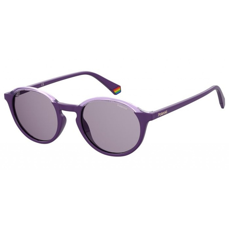 Okulary POLAROID PLD6125S-B3V. Okulary przeciwsłoneczne, Kolor fioletowy. Unisex.