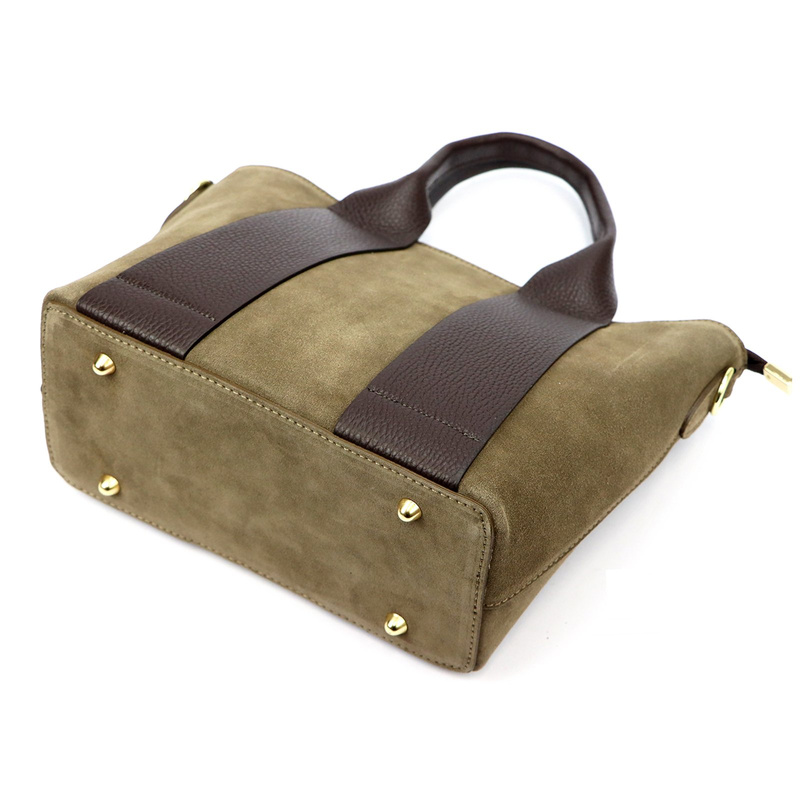 Vera Pelle damska shopperbag skóra naturalna kuferek z organizerem stylowy