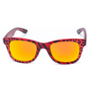 Okulary ITALIA INDEPENDENT 0090-053-IBR. Okulary przeciwsłoneczne, Kolor czerwony. Unisex.