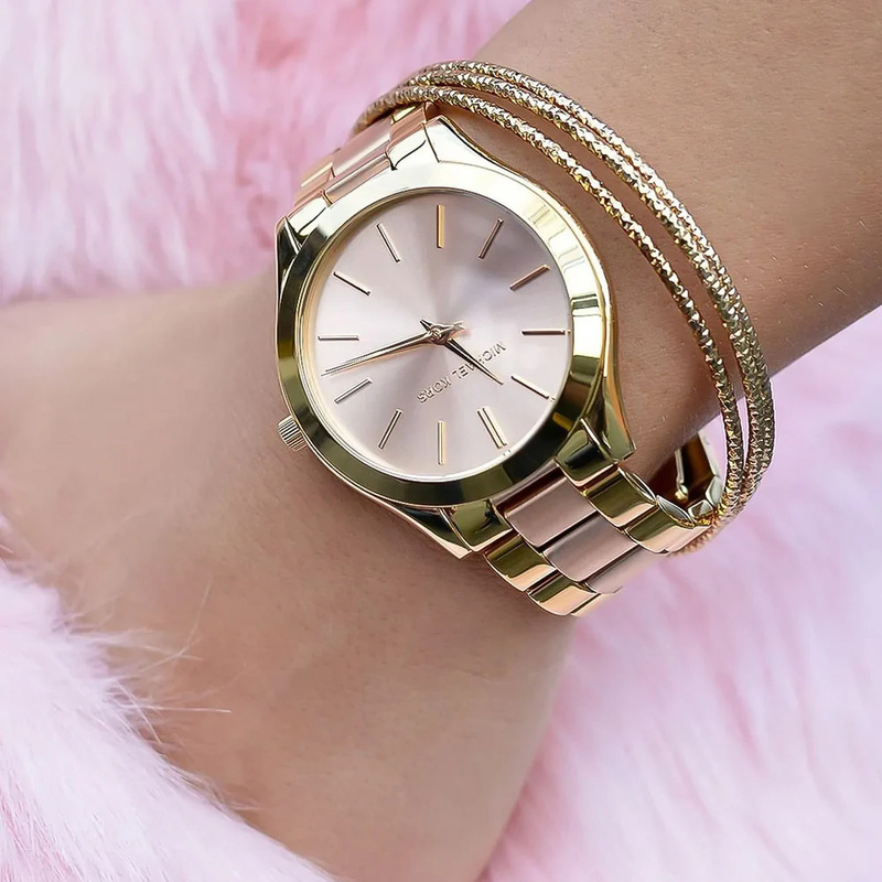 ZEGAREK DAMSKI Michael Kors Slim Runway MK3494 + BOX