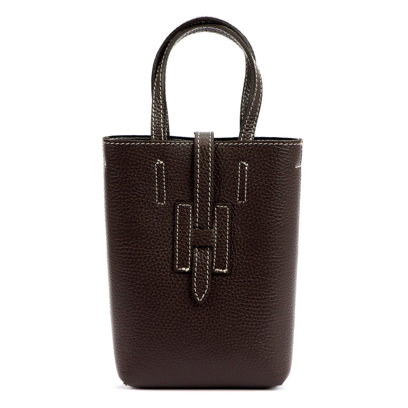 Luka damska skórzana listonoszka torebka do ręki Mała zgrabna i stylowa