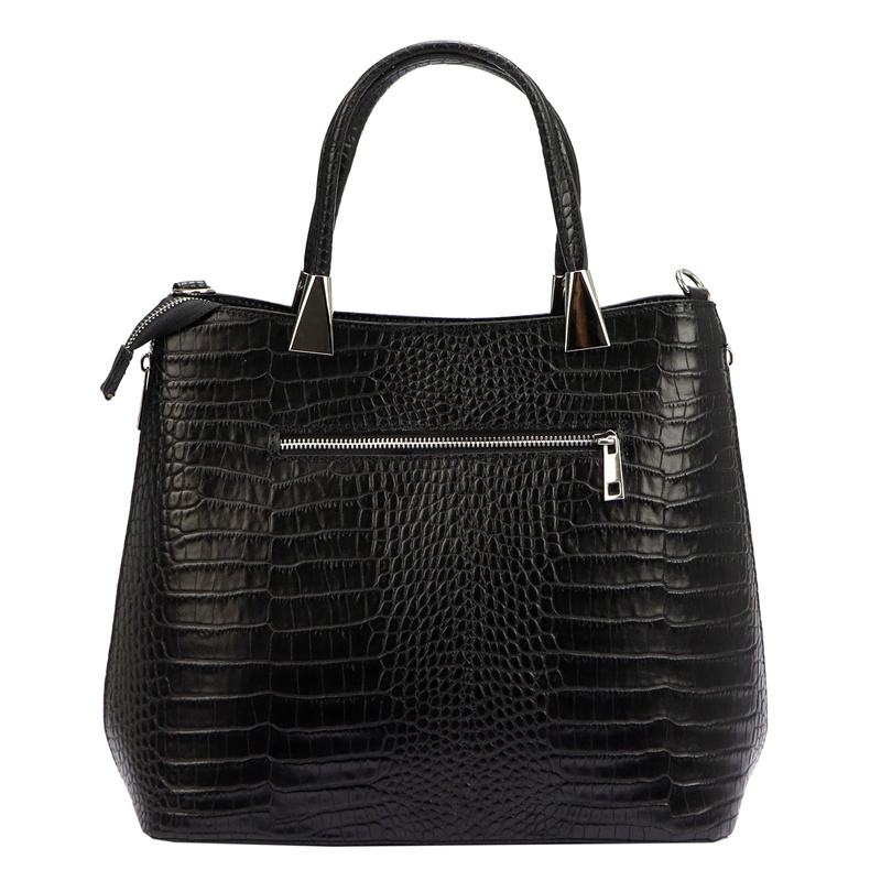 Damska torebka ze skóry naturalnej MiaMore 01-032 CROCO