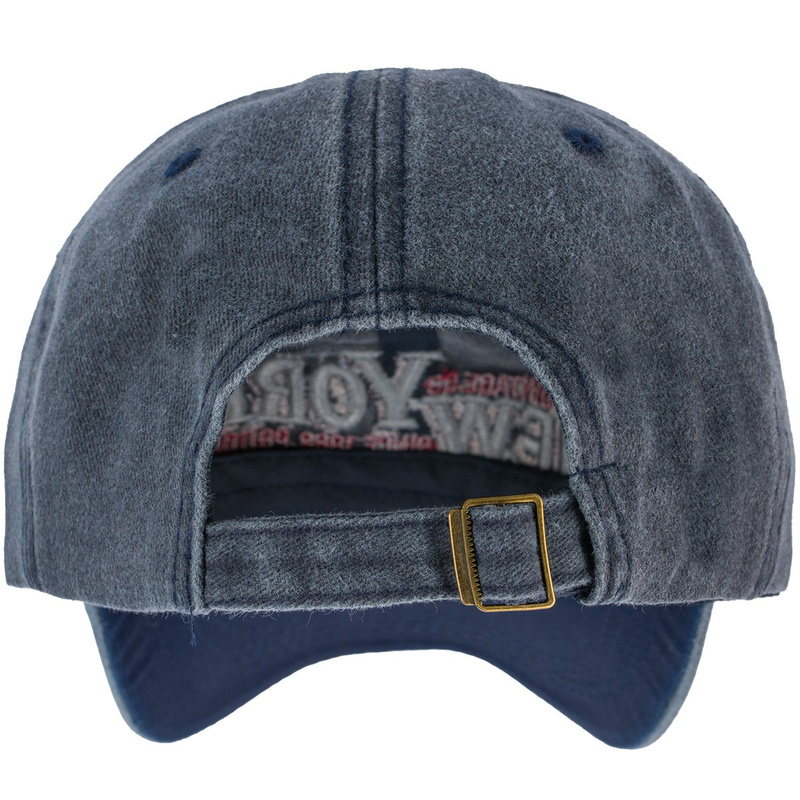 Granatowa Czapka z daszkiem baseballówka vintage uniwersalna cz-m-82