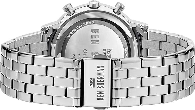 Zegarek BEN SHERMAN WB041BSM. Kwarcowy, Kolor czarny. Mężczyzna.
