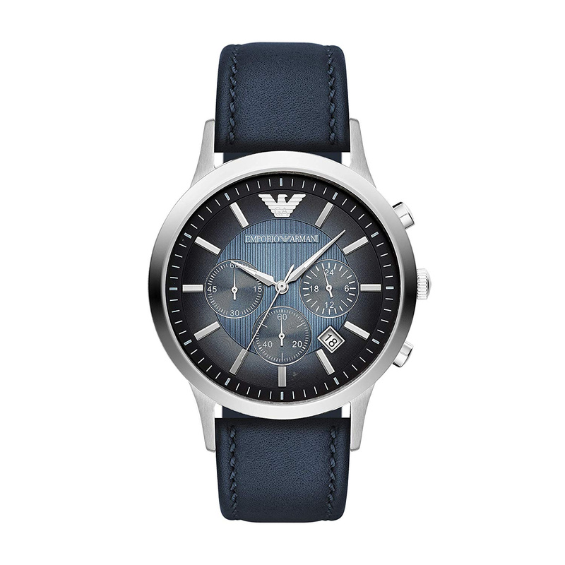 Zegarek ARMANI AR2473. Kwarcowy, Kolor niebieski. Mężczyzna.