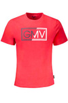 CZERWONY T-SHIRT MĘSKI Z KRÓTKIM RĘKAWEM GIAN MARCO VENTURI
