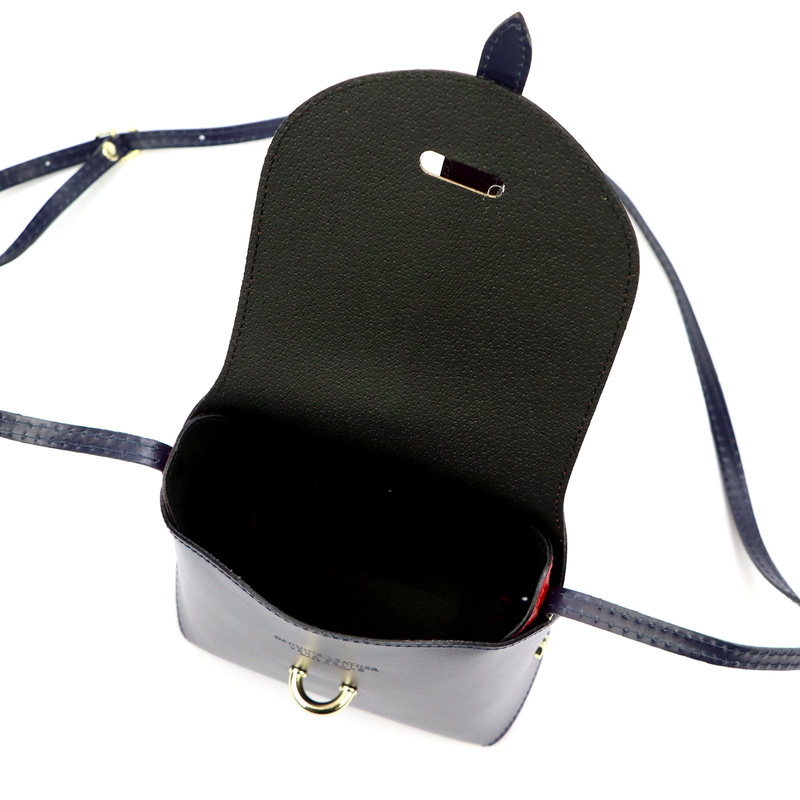 Gregorio damska listonoszka skora naturalna torebka z klapą na ramię