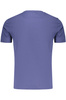 T-shirt męski Baci & Abbracci BAM3381 w kolorze indygo