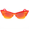 Okulary ITALIA INDEPENDENT 0908-055-063. Okulary przeciwsłoneczne, Kolor czerwony. Kobieta.