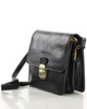 Torba skórzana kwadratowa premium Florence bag - MARCO MAZZINI brązowa