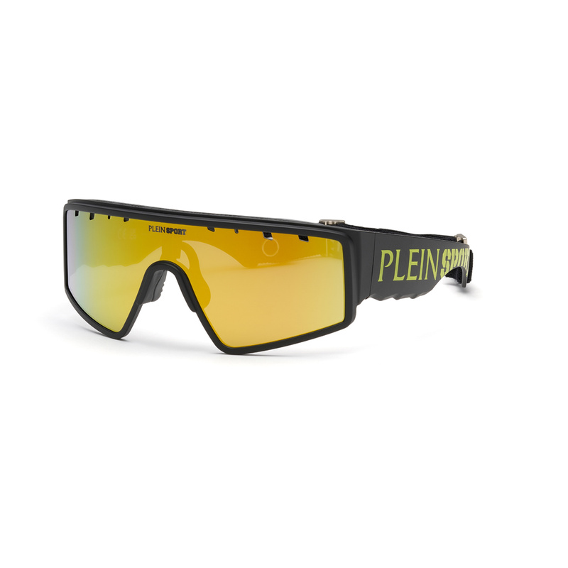 Okulary PHILIPP PLEIN SPORT SSP007-99U28G. Okulary przeciwsłoneczne, Kolor czarny. Mężczyzna.