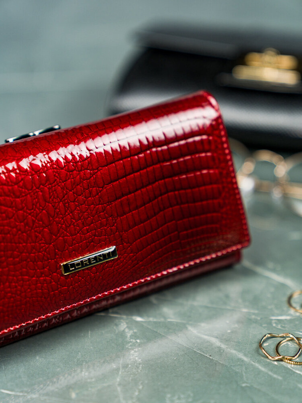 Skórzany damski portfel Lorenti 72031-RS RFID