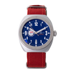 Zegarek MONTRES DE LUXE 09MON-ALKZBLU. Kwarcowy, Kolor niebieski. Unisex.