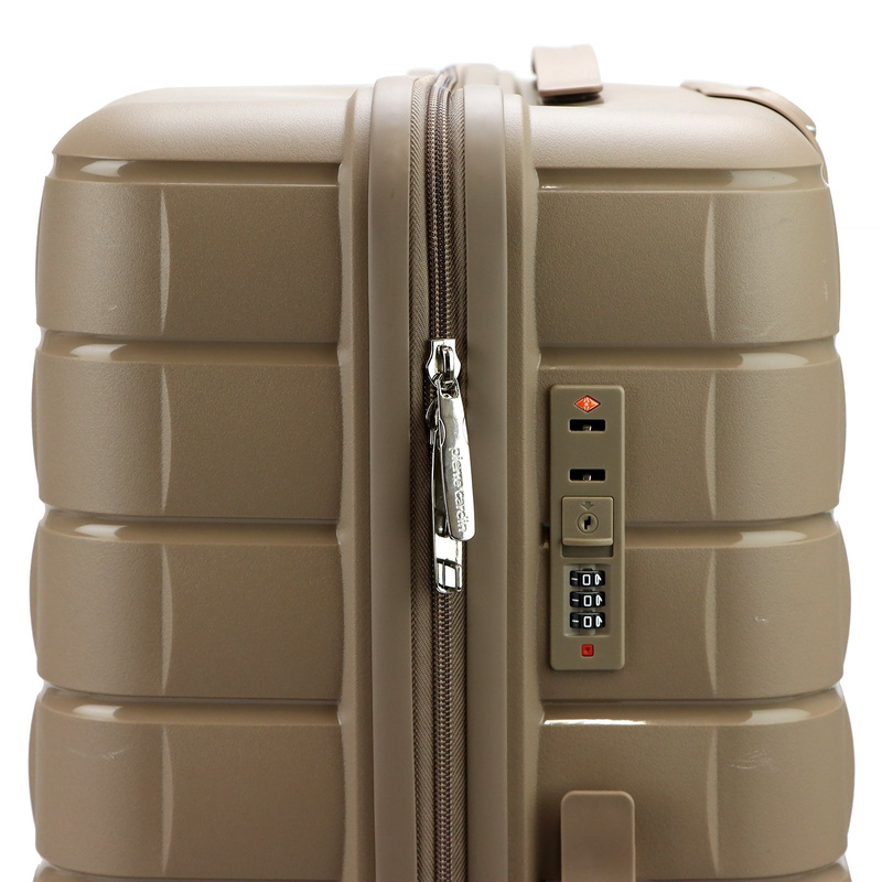 Pierre Cardin trzy walizki na kółkach zestaw podróżny materiał ABS zamek