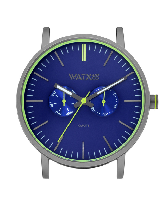 Zegarek WATXANDCO WXCA2727. BOX, Kolor niebieski. Unisex.