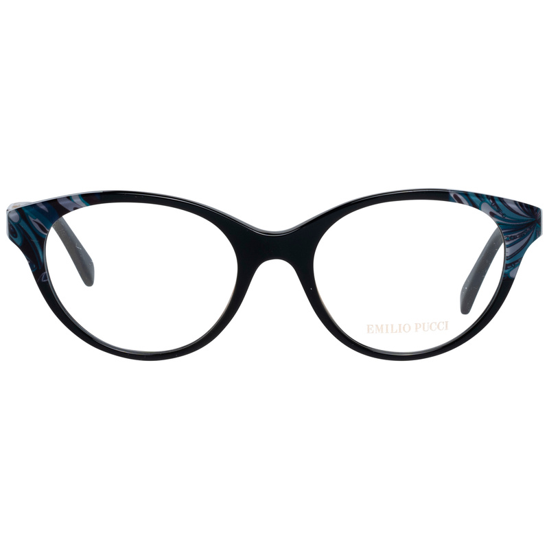 Okulary PUCCI EP5023-51001. EYEGLASSES, Kolor czarny. Kobieta.