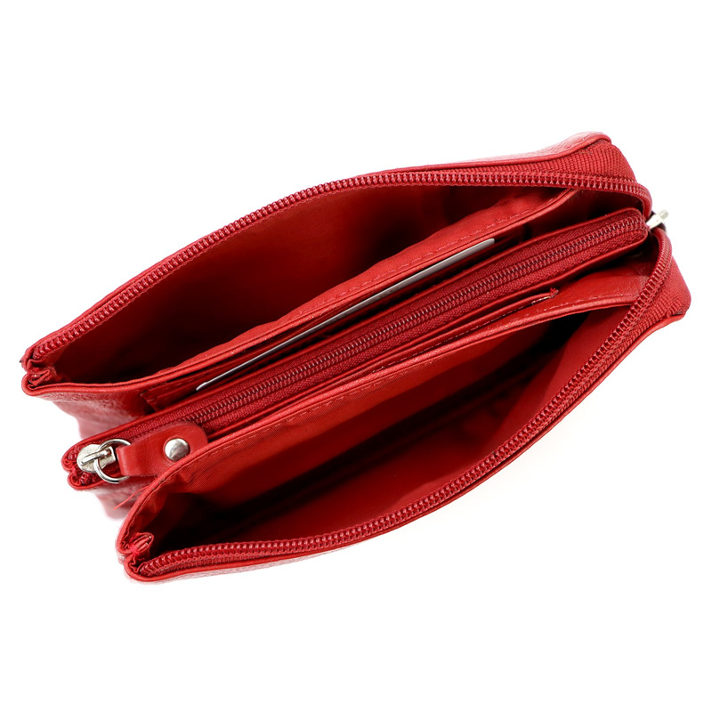 Skórzany damski portfel Gregorio NAP 10