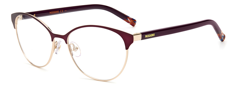 Okulary MISSONI MIS-0024-B3V. Okulary, Kolor fioletowy. Kobieta.