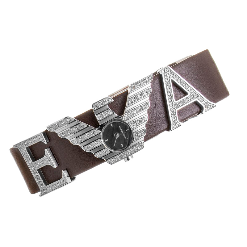 Zegarek ARMANI AR5628. Kwarcowy, Kolor czarny. Kobieta.