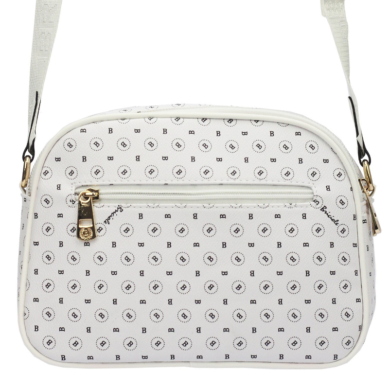 BRICIOLE damska listonoszka skóra eko torebka na ramię dwukomorowa