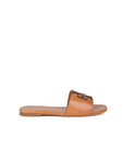 Japonki damskie Tory Burch 149466 jasnobrązowe