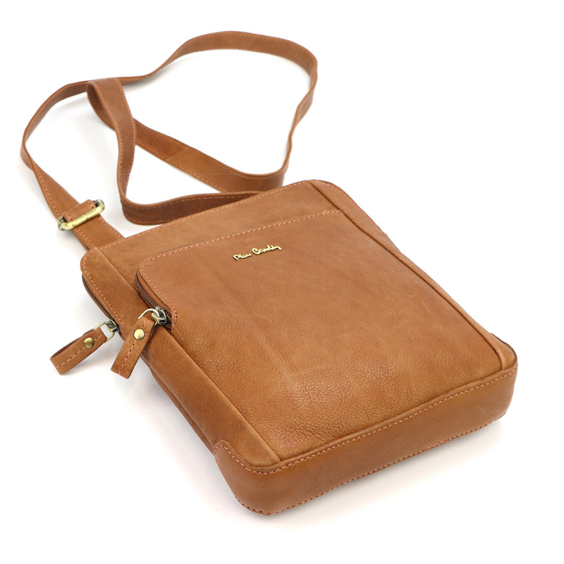 Saszetka męska z naturalnej skóry Pierre Cardin TILAK112 9423