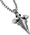 Biżuteria POLICE PJ25329PSE-02. Naszyjnik, Kolor szary. Mężczyzna.