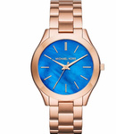 Zegarek MICHAEL KORS MK3494. Kwarcowy, Kolor niebieski. Kobieta.