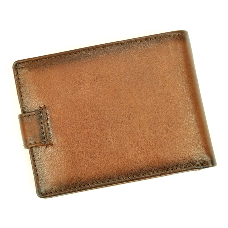 EL FORREST męski portfel skóra naturalna rozbudowany ochrona RFID