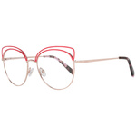 Okulary PUCCI EP5123-54068. EYEGLASSES, Kolor czerwony. Kobieta.