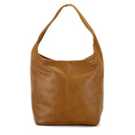 Duża stylowa shopperbag torebka na ramię skórzana z kieszeniami Voyager