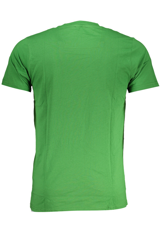 ZIELONY T-SHIRT MĘSKI Z KRÓTKIM RĘKAWEM KLASY CAVALLI