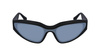 Okulary KARL LAGERFELD KL6128S-002. Okulary przeciwsłoneczne, Kolor czarny. Unisex.