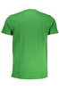 ZIELONY T-SHIRT MĘSKI Z KRÓTKIM RĘKAWEM KLASY CAVALLI