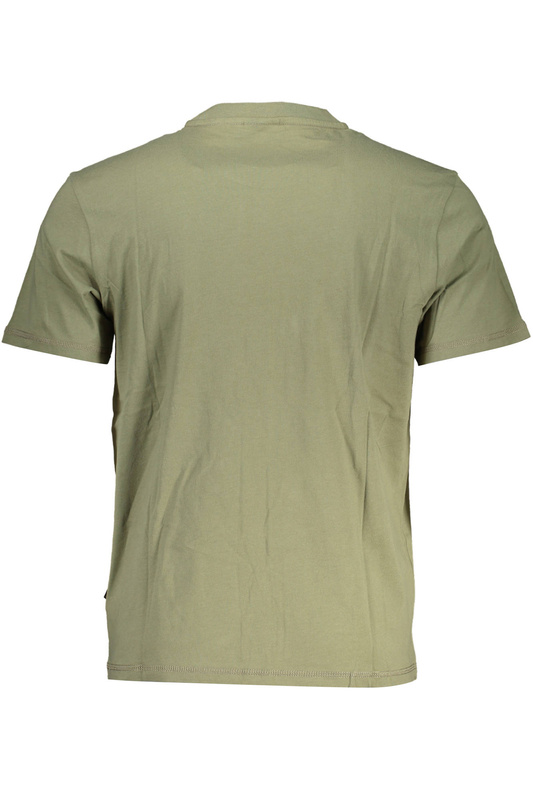 ZIELONY T-SHIRT MĘSKI Z KRÓTKIM RĘKAWEM NAPAPIJRI