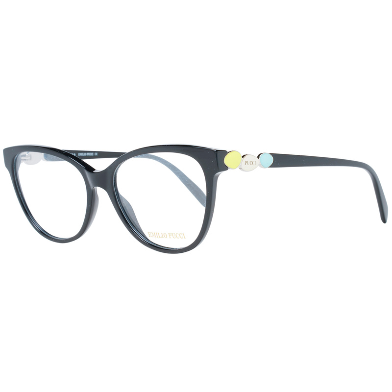 Okulary PUCCI EP5151-54001. EYEGLASSES, Kolor czarny. Kobieta.
