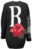 BLUGIRL bluza na zamek DAMSKI CZARNY