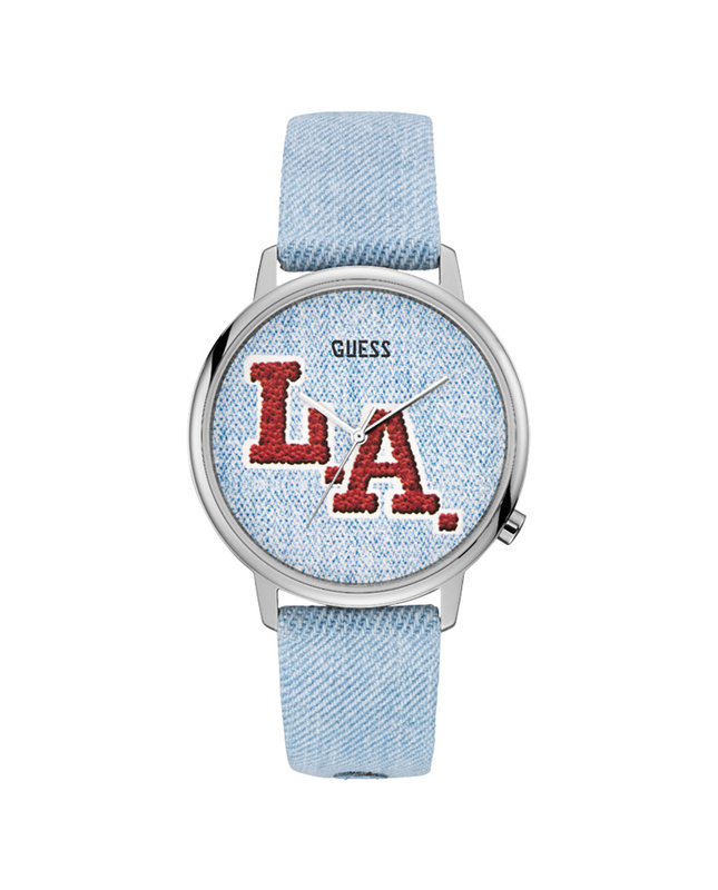 Zegarek GUESS V1011M1. Kwarcowy, Kolor niebieski. Unisex.