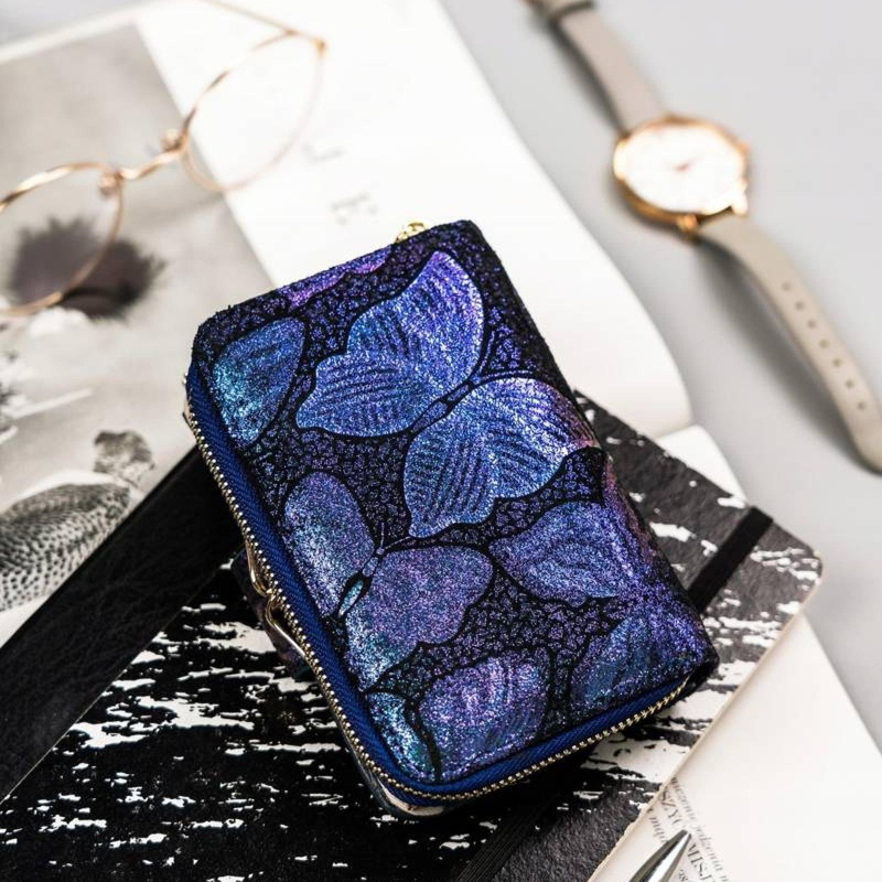 Skórzany damski portfel Peterson PTN 425214-ONBF