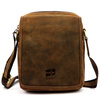 Nordee męska saszetka skóra naturalna torba miejska na ramię z kieszeniami
